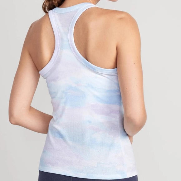 Women’s Plus Size UltraLite Rib-Knit Racerback Tank - Picture 3 of 9